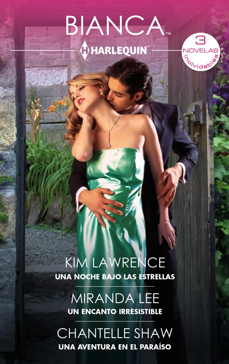 Portada: Una noche bajo las estrellas - Un encanto irresistible - Una aventura en el paraíso