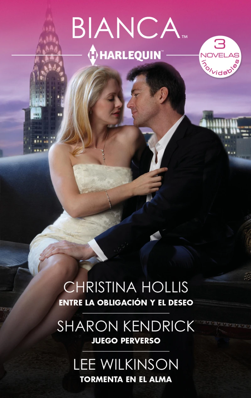 Portada: Entre la obligación y el deseo - Juego perverso - Tormenta en el alma