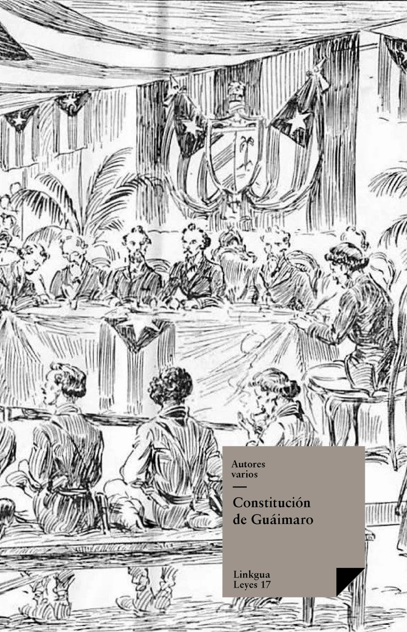 Portada: Constitución de Guáimaro