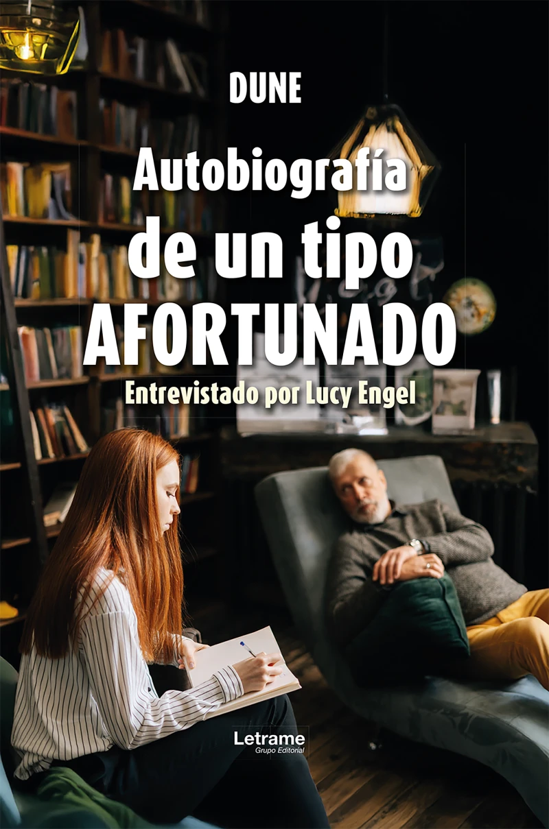 Portada: Autobiografía de un tipo afortunado