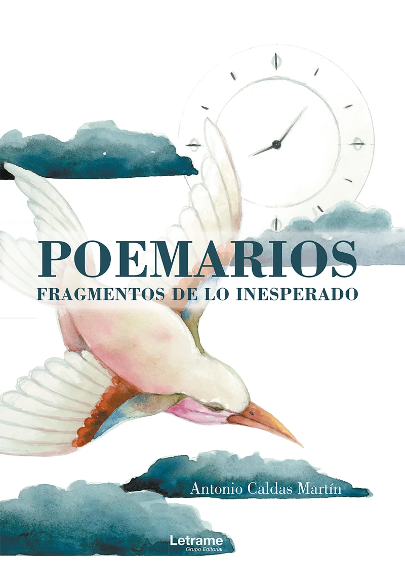 Portada: Poemarios fragmentos de lo inesperado