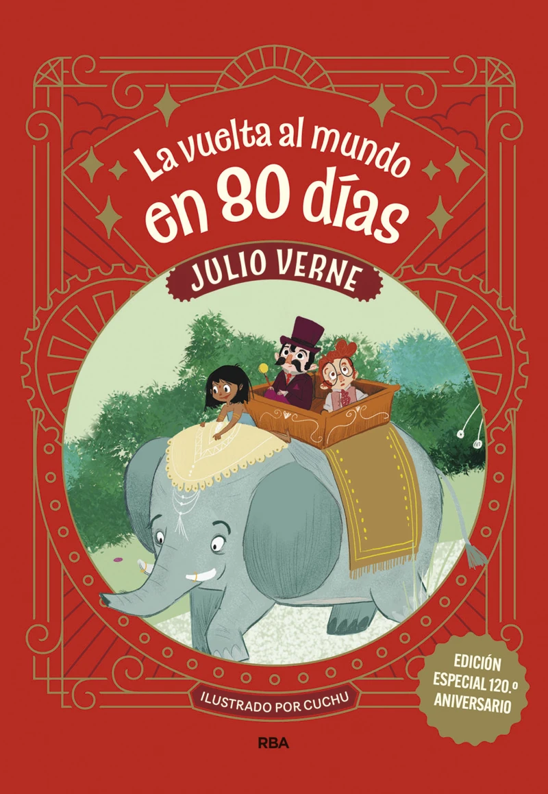 Portada: La vuelta al mundo en 80 días