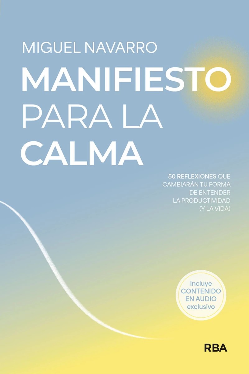 Portada: Manifiesto para la calma