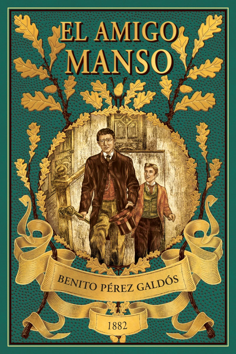 Portada: El amigo Manso