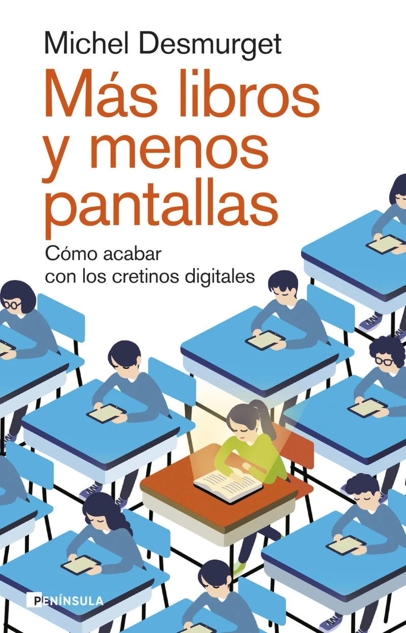 Portada: Más libros y menos pantallas