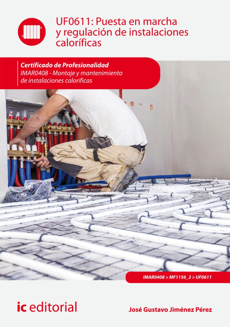 Portada: Puesta en marcha y regulación de instalaciones caloríficas. IMAR0408