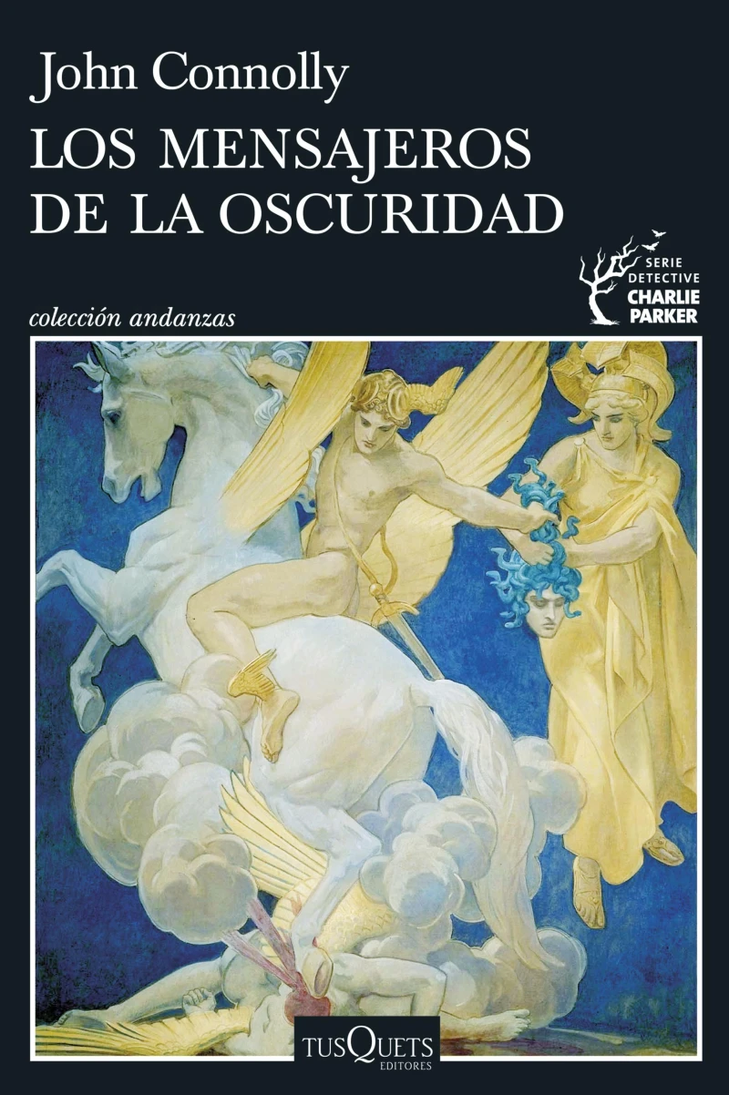 Portada: Los mensajeros de la oscuridad (Serie Charlie Parker 22)