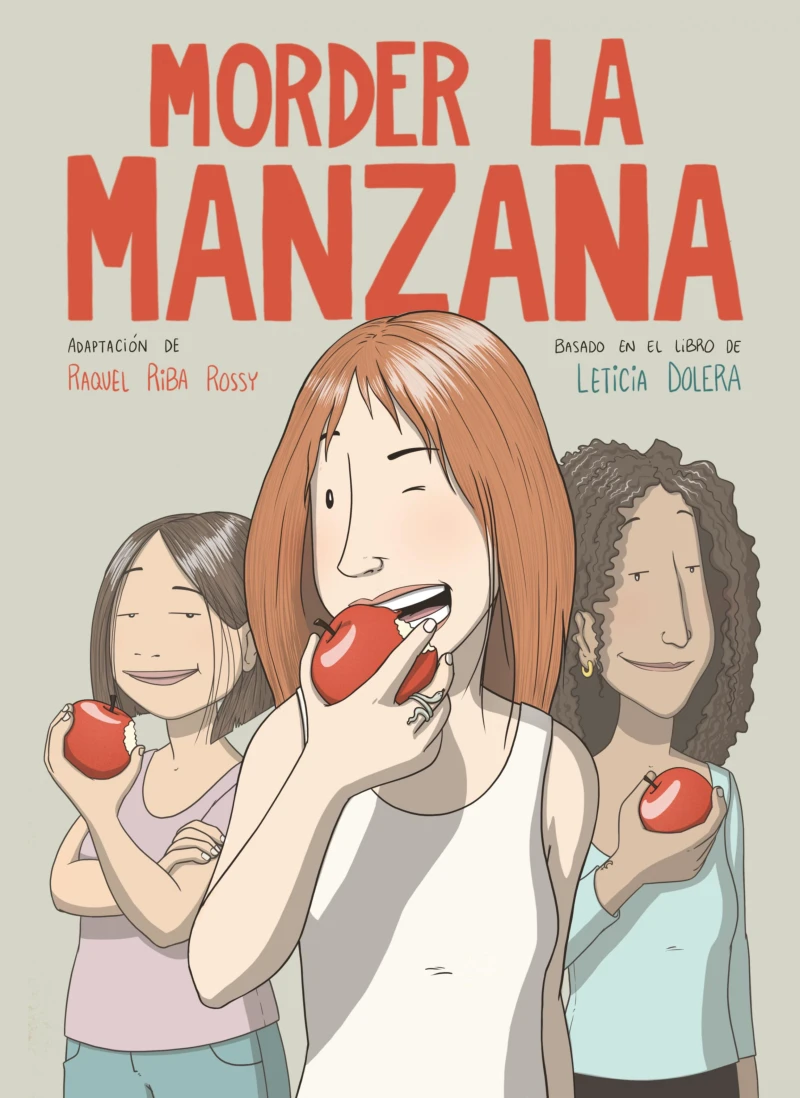 Portada: Morder la manzana (novela gráfica)