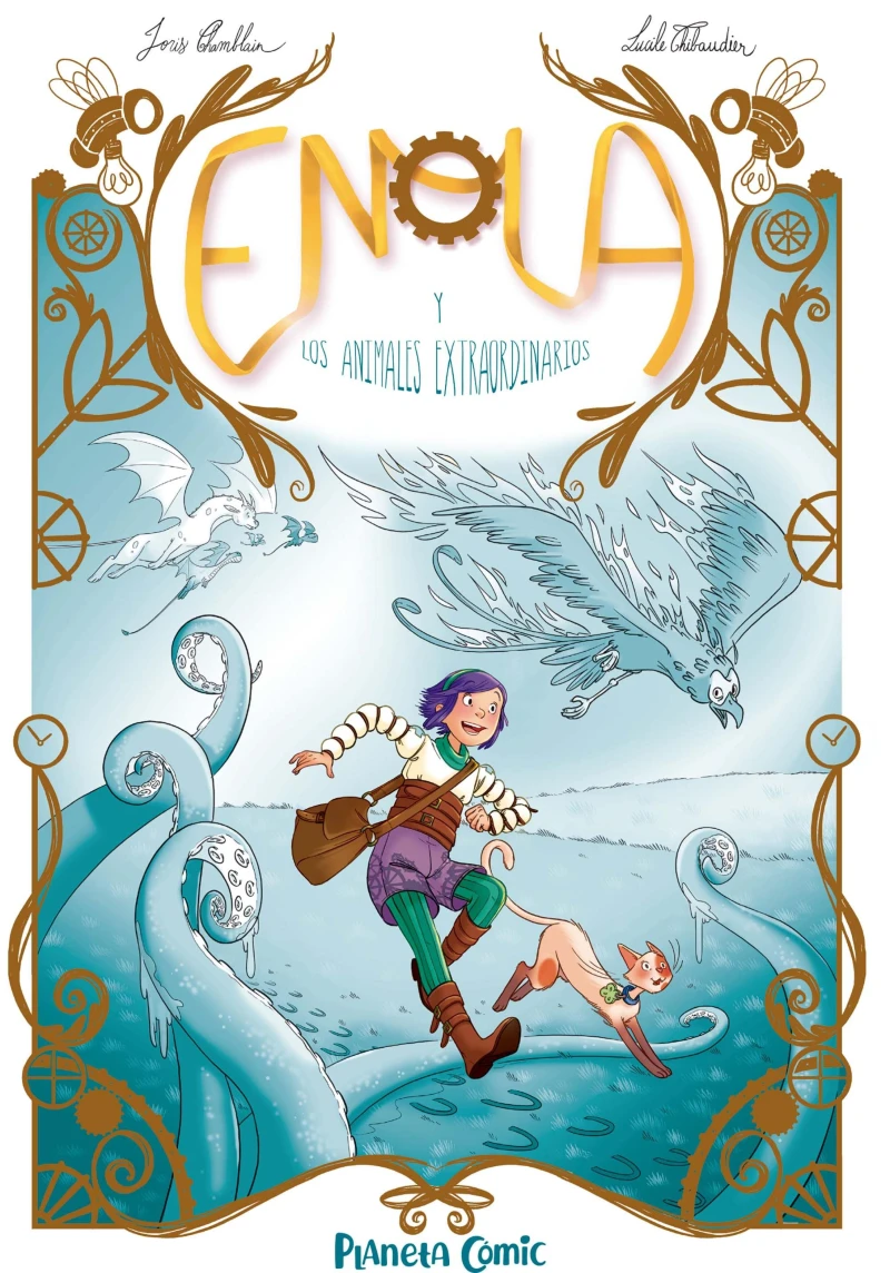 Portada: Enola y los animales extraordinarios nº 01