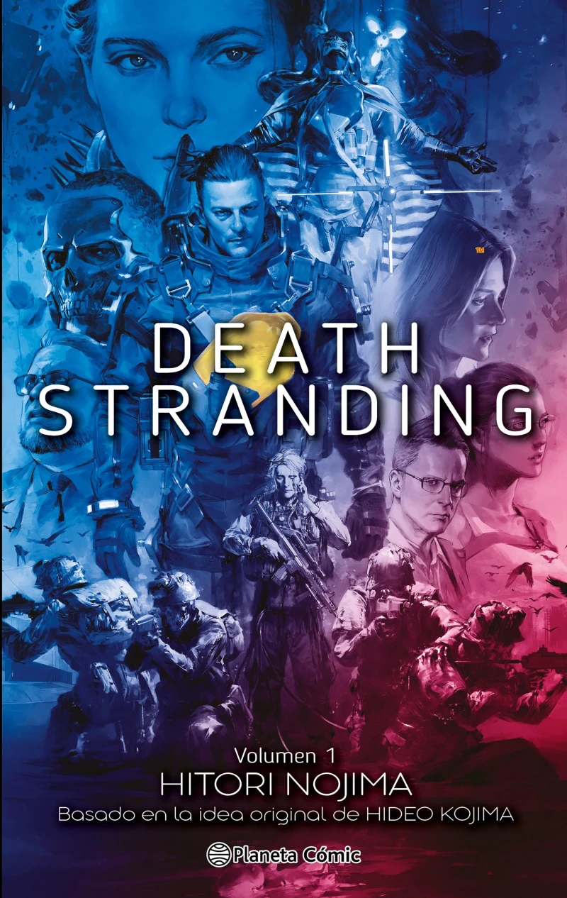 Portada: Death Stranding nº 01/02 (novela)