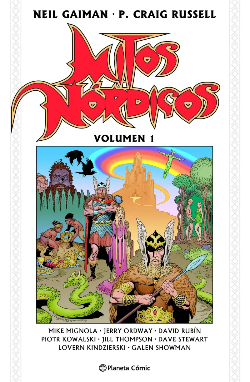 Portada: Mitos nórdicos nº 01/03