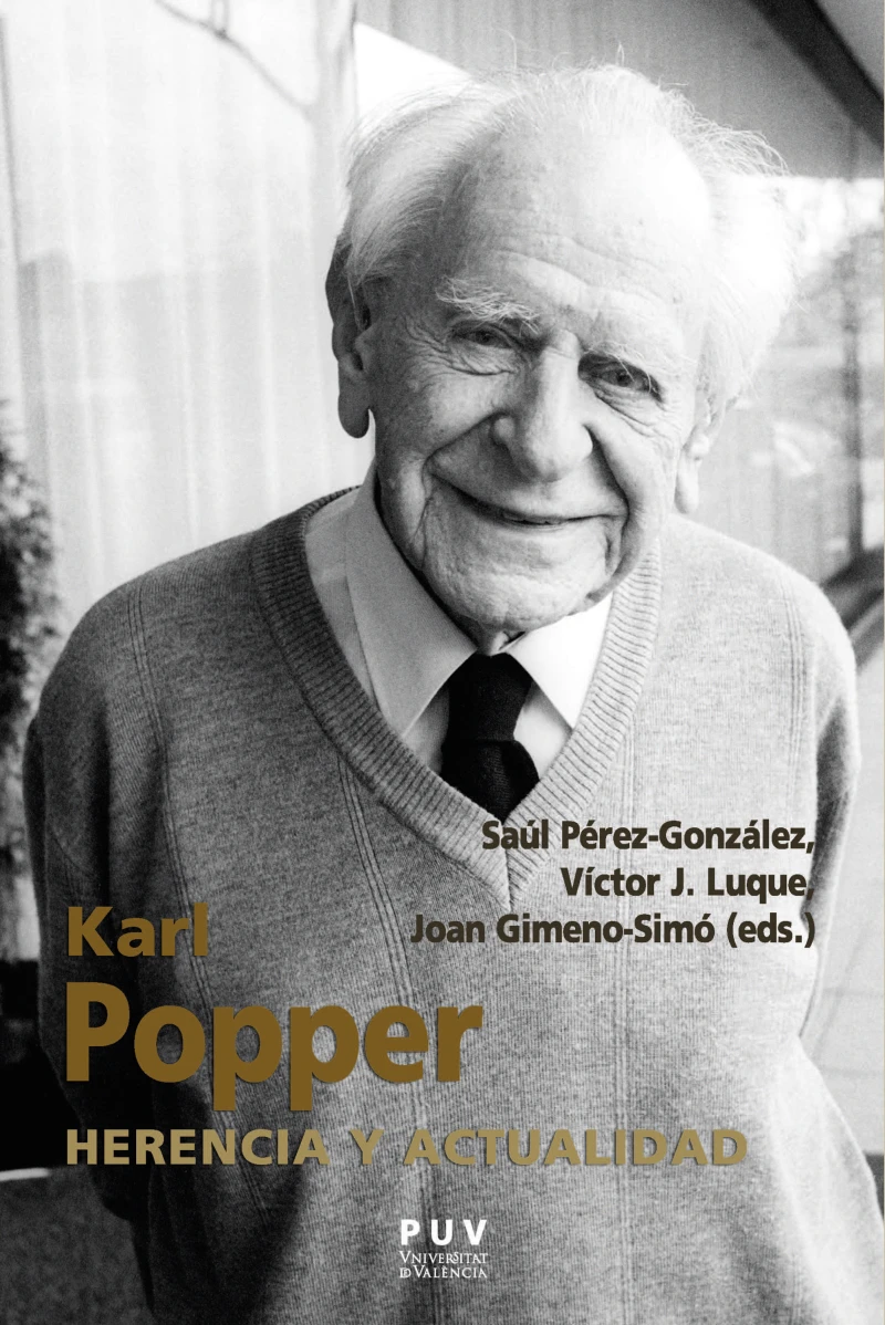Portada: Karl Popper