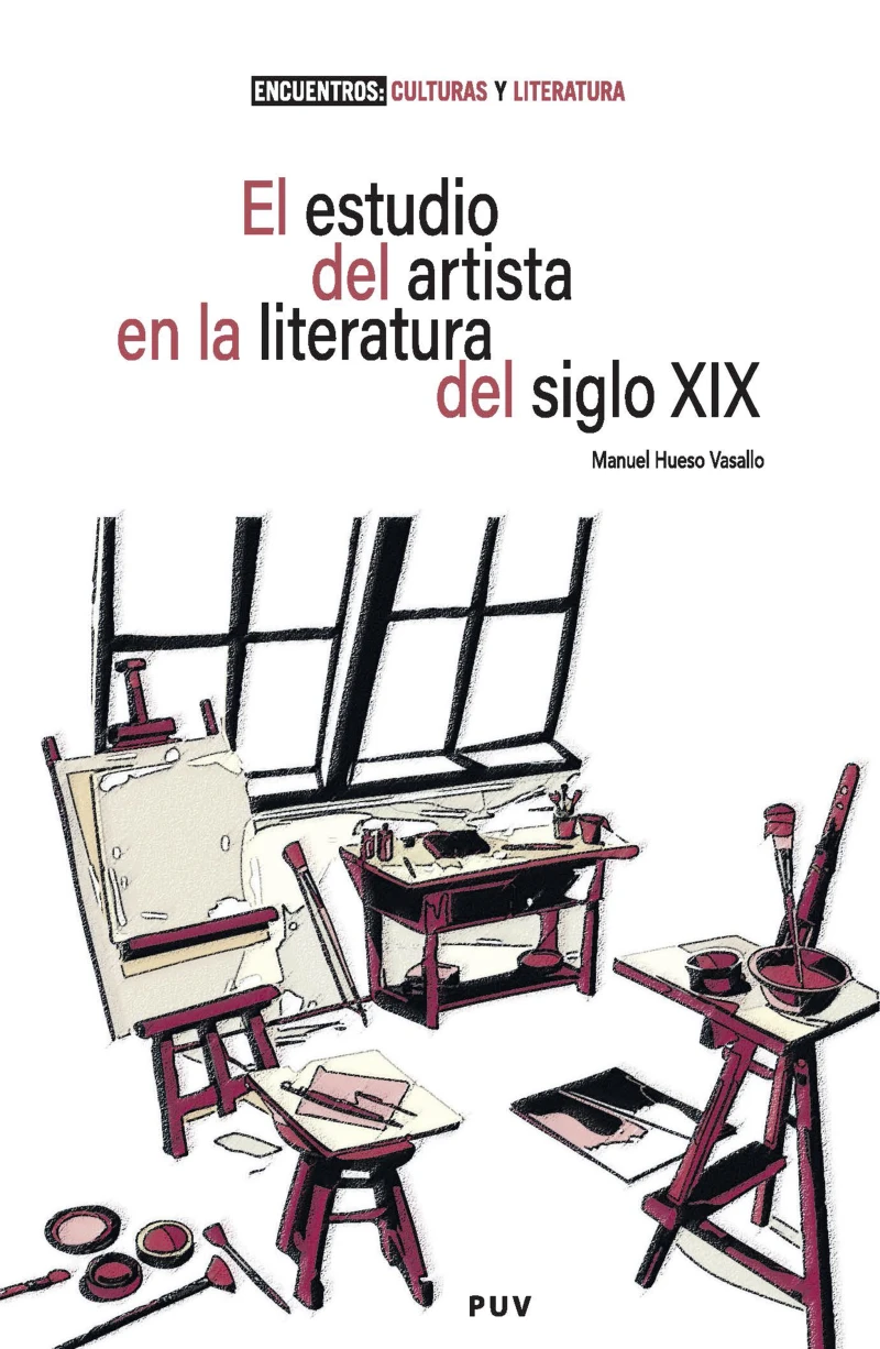 Portada: El estudio del artista en la literatura del siglo XIX