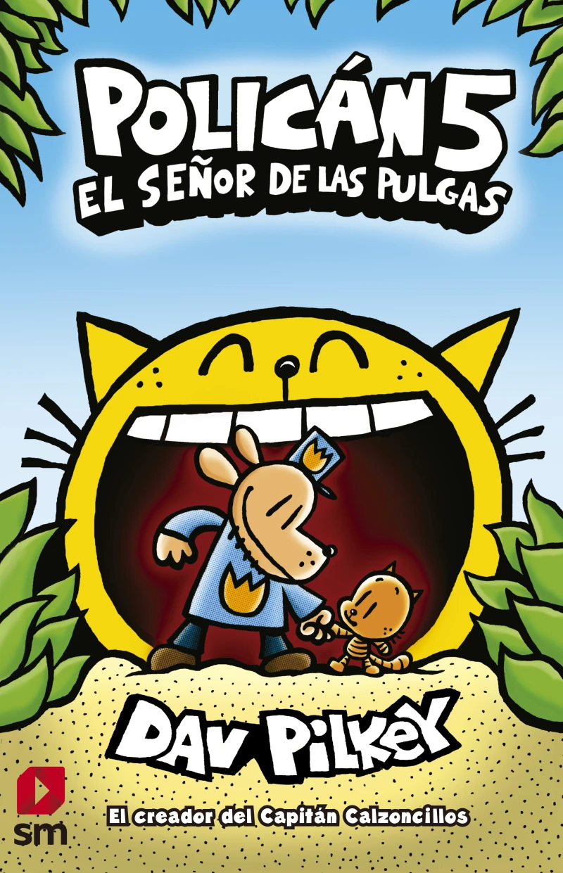 Portada: Policán 5. El señor de las pulgas 