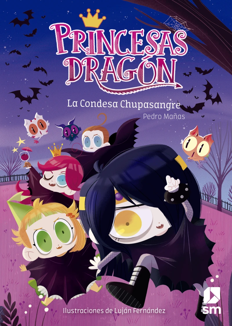 Portada: Princesas Dragón 9. La condesa Chupasangre