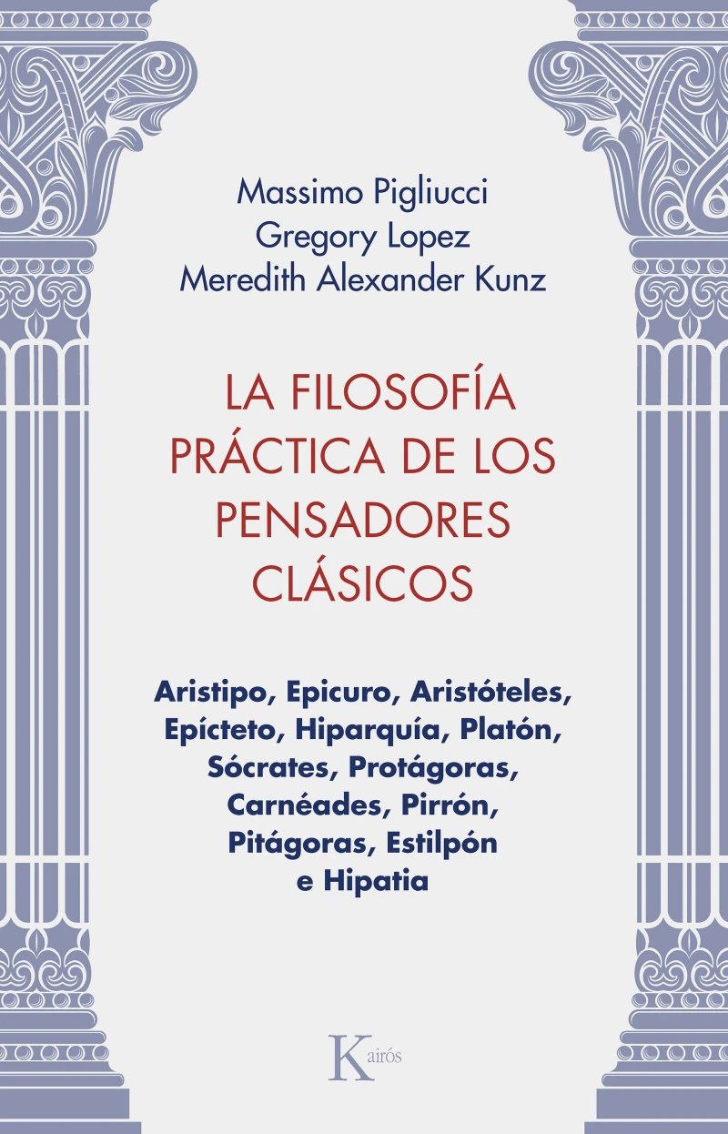 Portada: La filosofía práctica de los pensadores clásicos