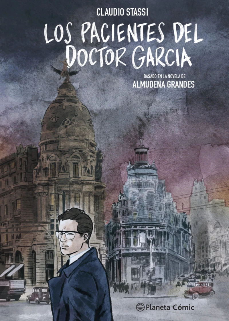 Portada: Los pacientes del doctor García (novela gráfica)