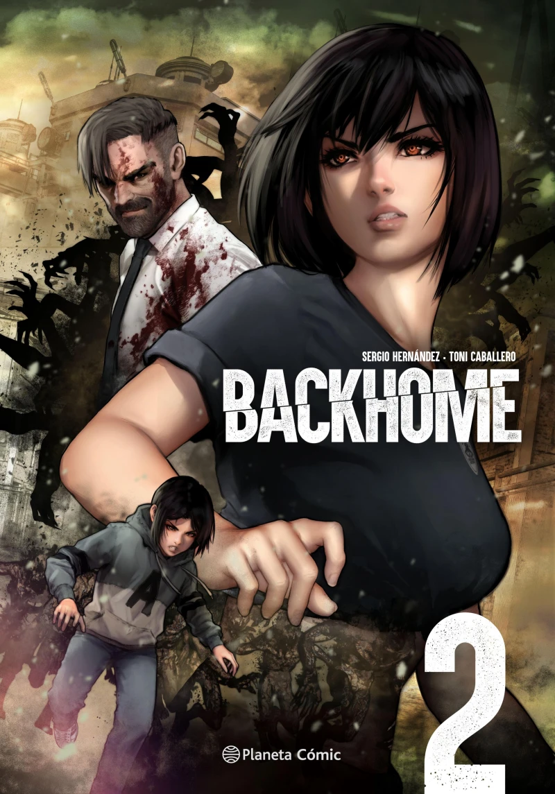 Portada: Planeta Manga: Backhome nº 02/02