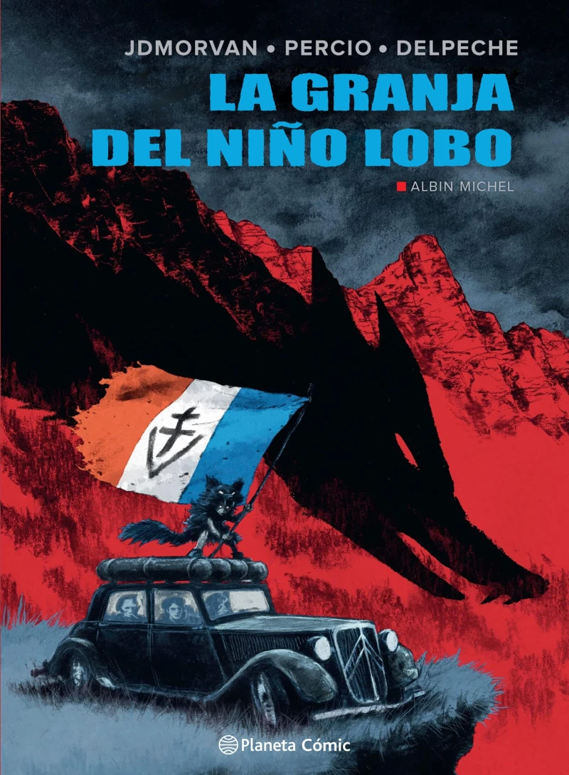 Portada: La granja del niño lobo
