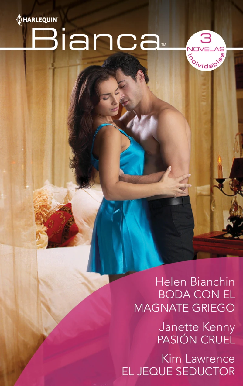 Portada: Boda con el magnate griego - Pasión cruel - El jeque seductor