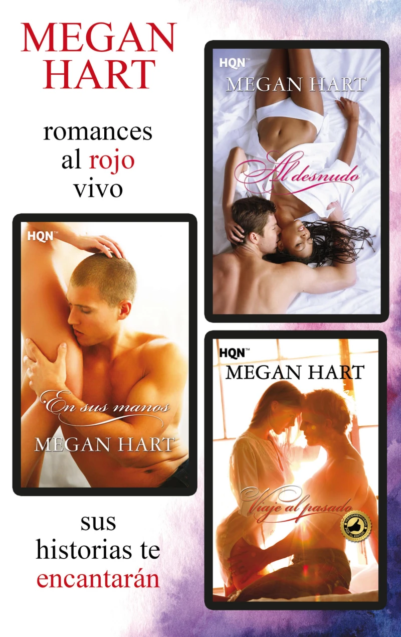 Portada: E-Pack HQN Megan Hart 1 julio 2022