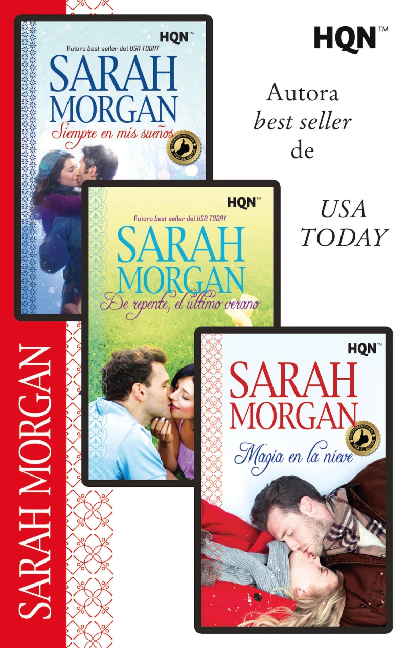 Portada: E-Pack HQN Sarah Morgan 1 agosto 2022