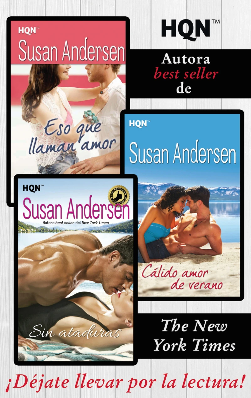 Portada: E-Pack HQN Susan Andersen septiembre 2022
