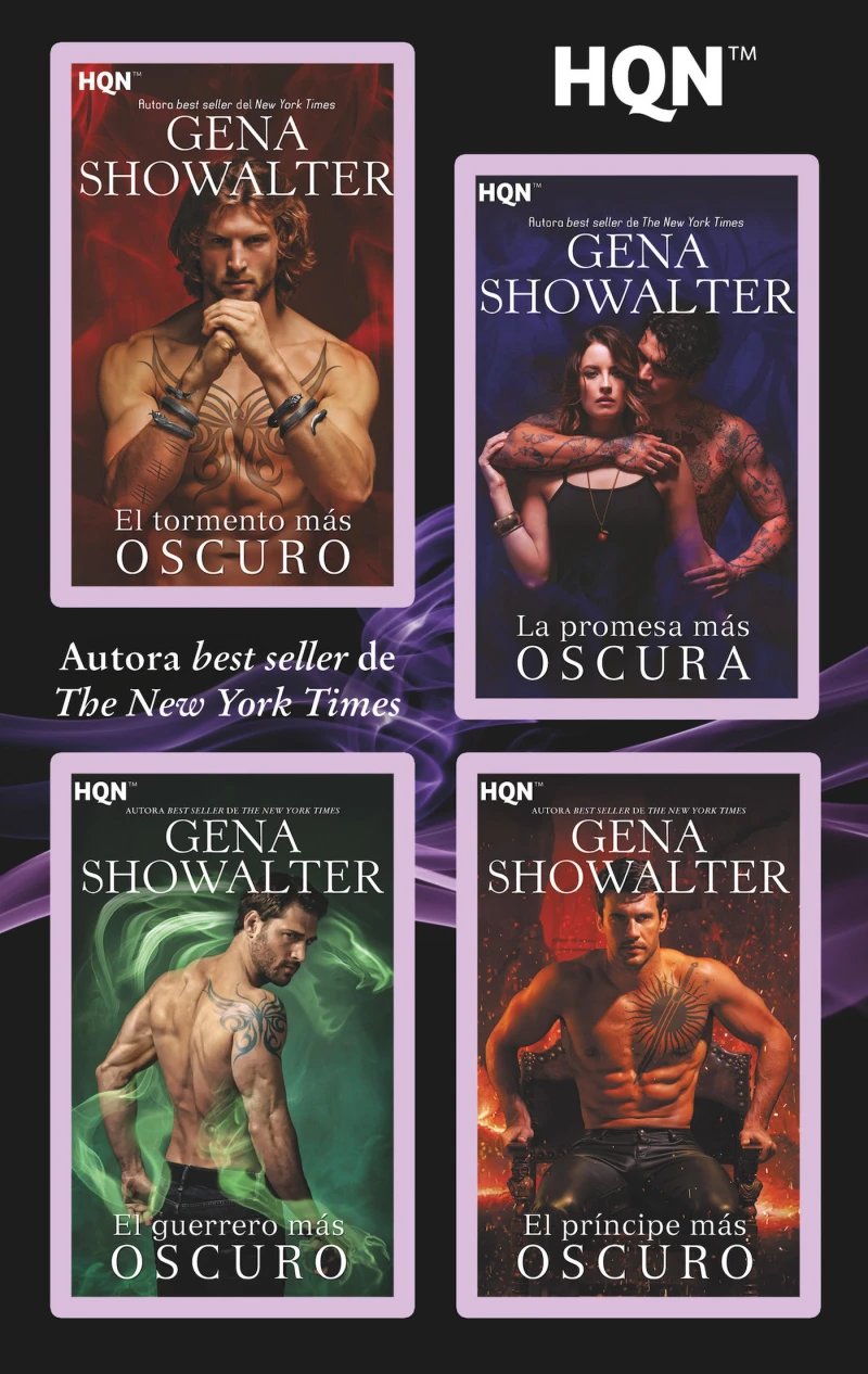 Portada: E-Pack HQN Gena Showalter noviembre 2022