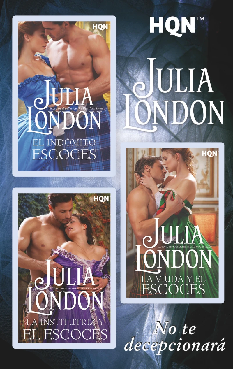 Portada: E-Pack HQN Julia London diciembre 2022