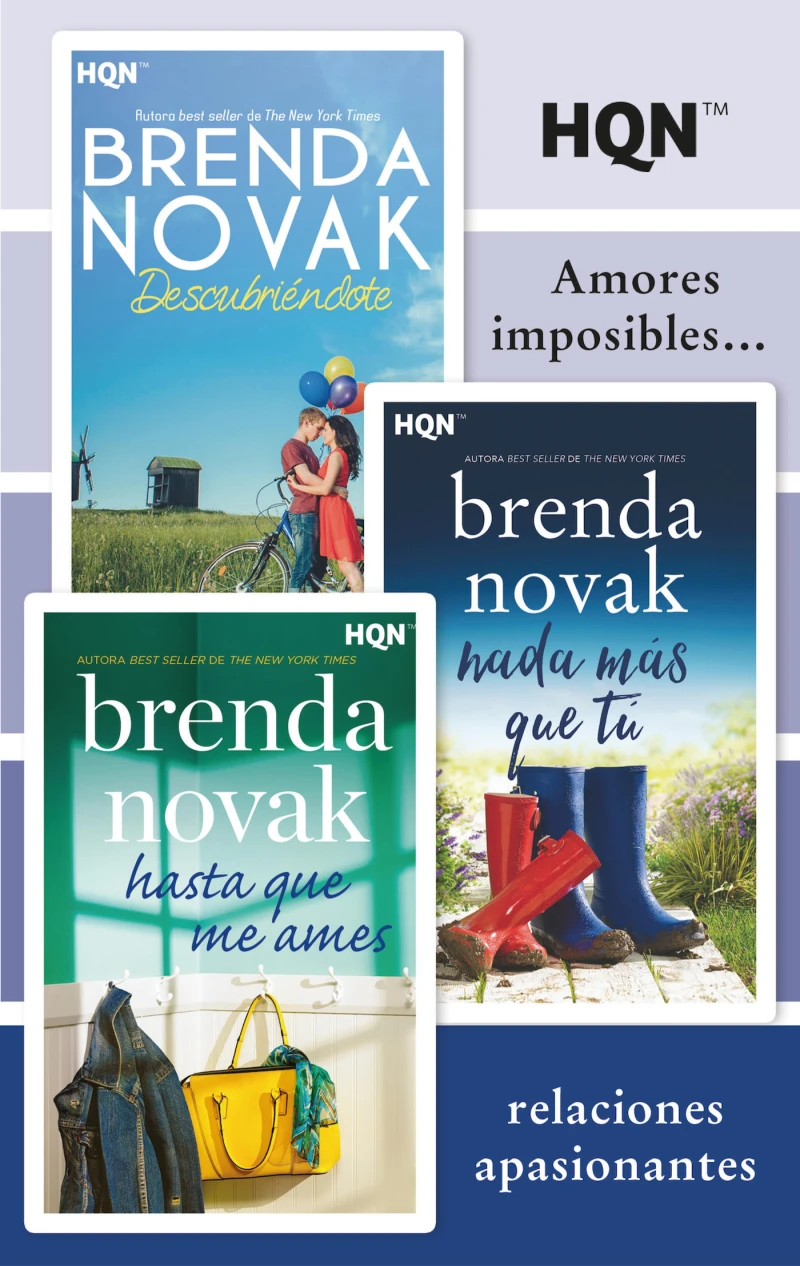 Portada: E-Pack Brenda Novak 6 junio 2023