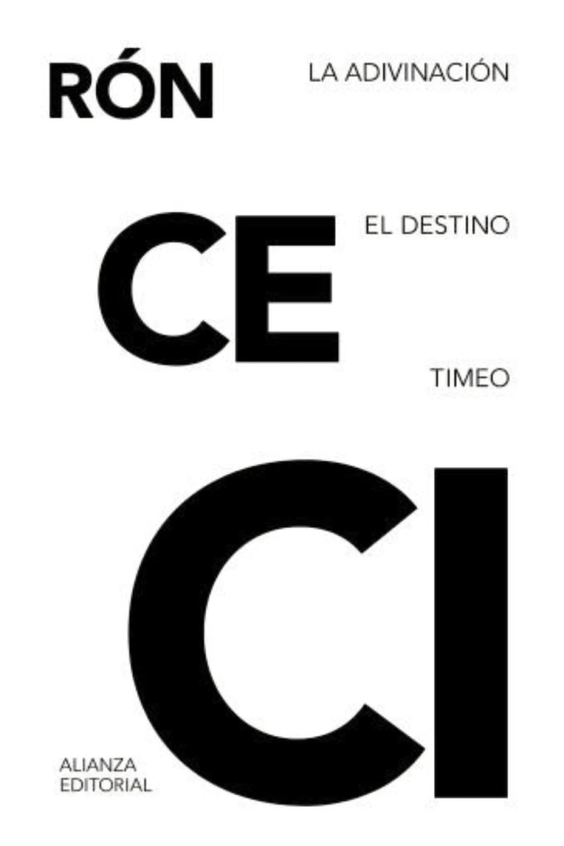 Portada: La adivinación. El destino. Timeo