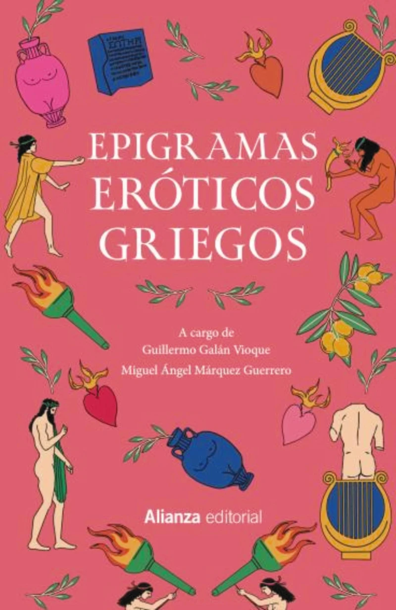 Portada: Epigramas eróticos griegos