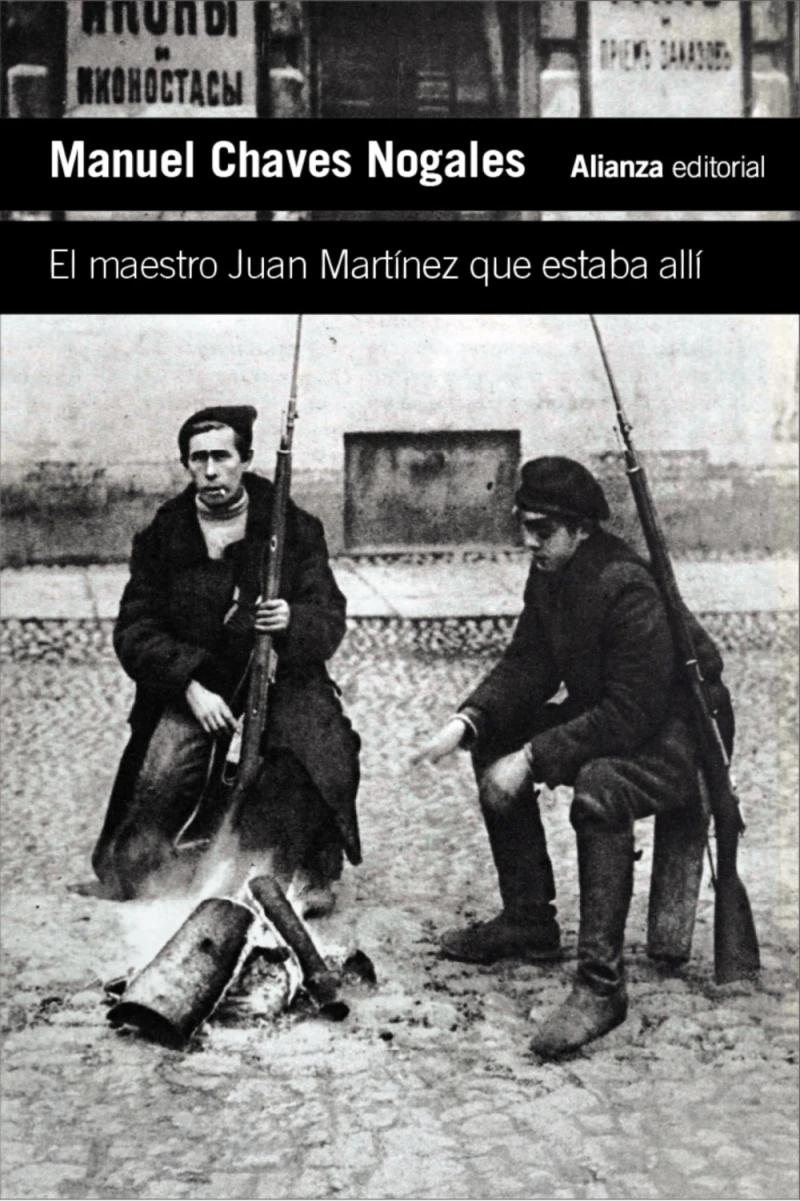 Portada: El maestro Juan Martínez que estaba allí