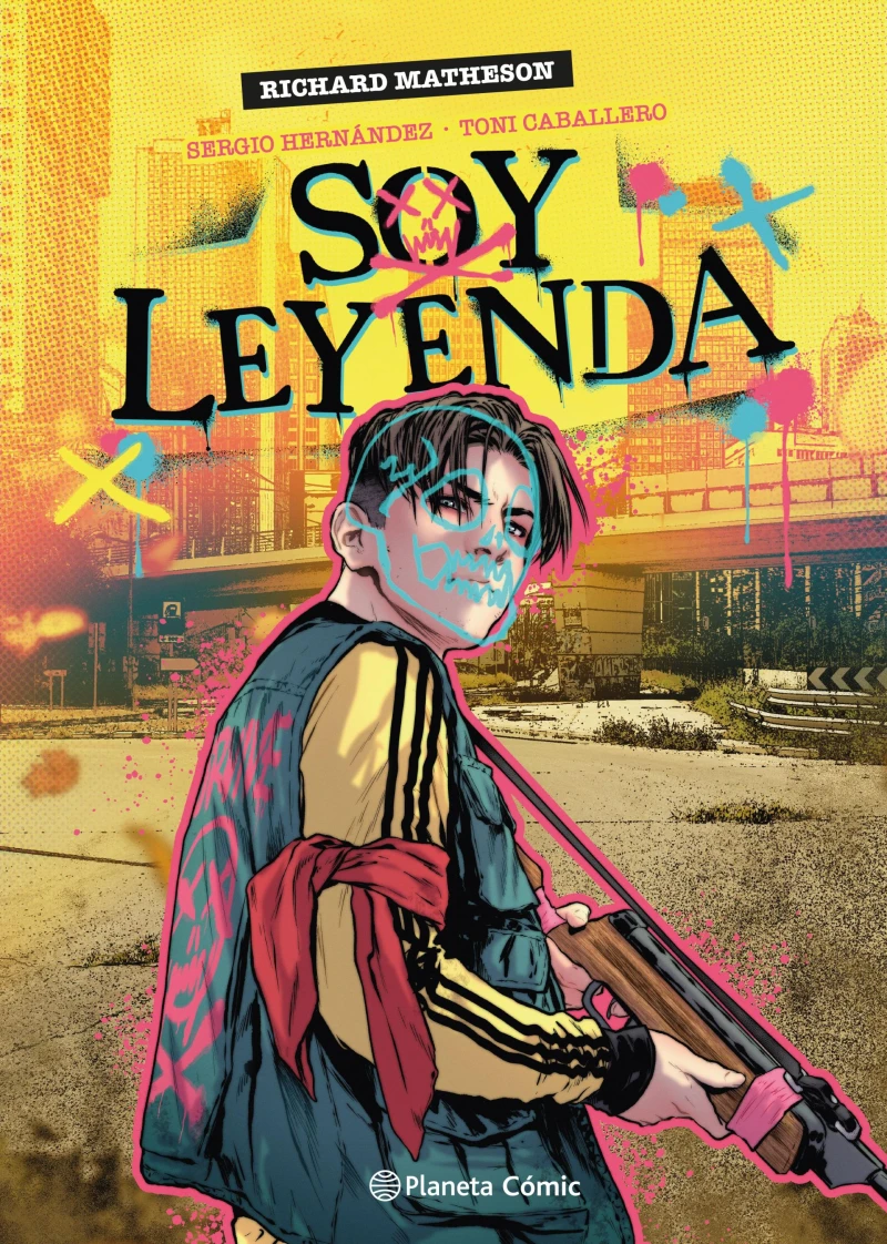 Portada: Soy Leyenda (novela gráfica)