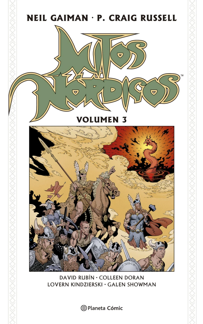 Portada: Mitos nórdicos nº 03/03