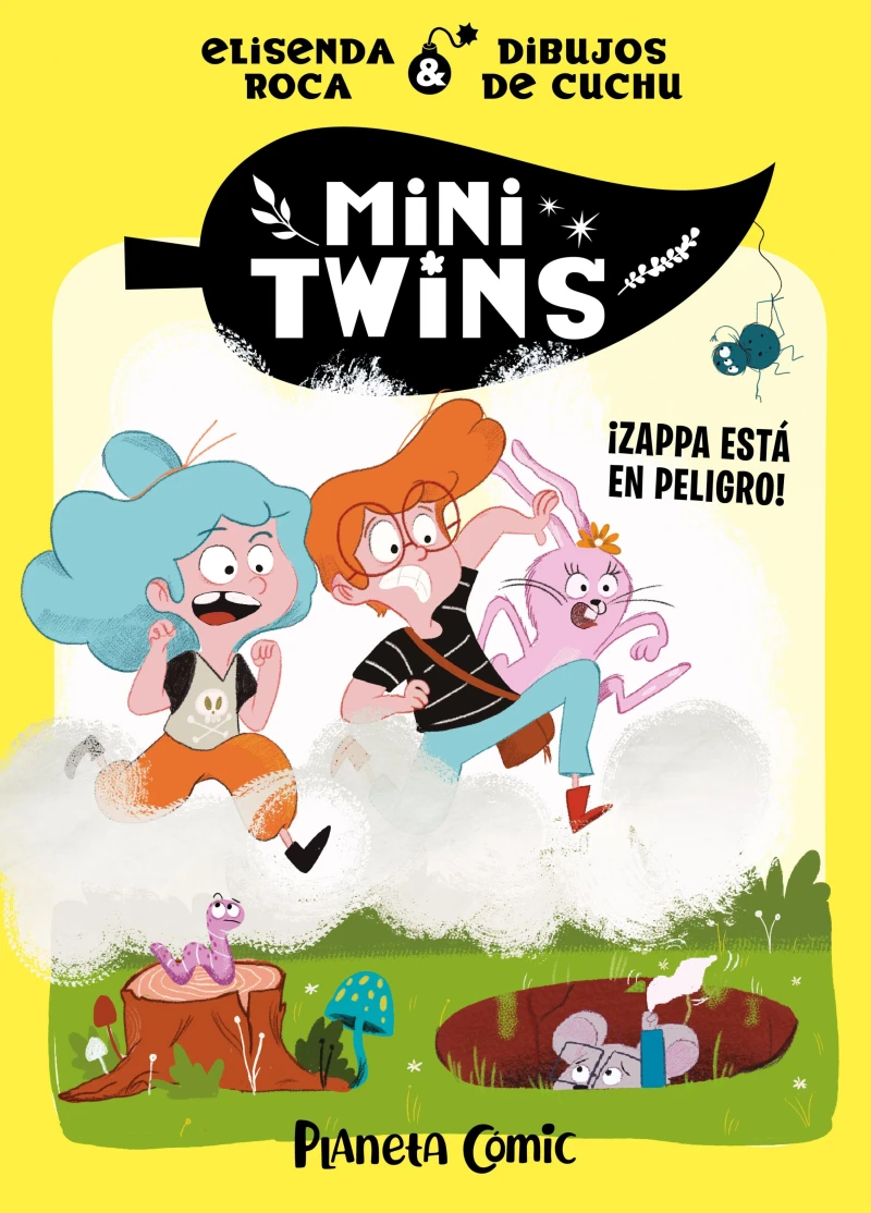 Portada: Minitwins nº 02 ¡Zappa está en peligro!