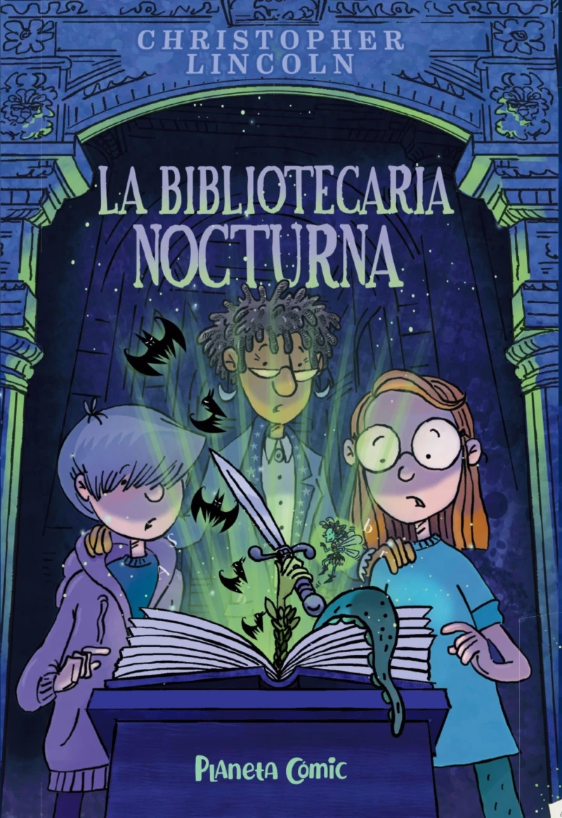 Portada: La bibliotecaria nocturna nº 01