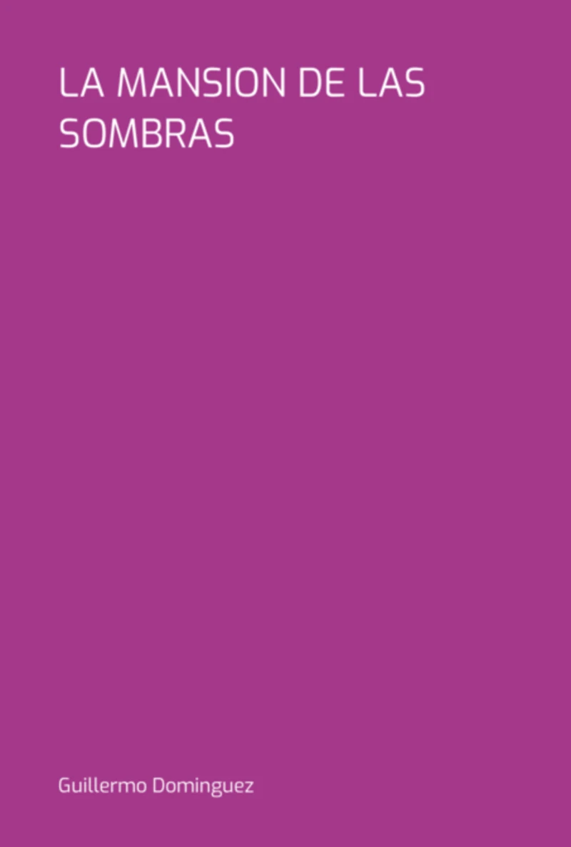 Portada: La Mansion De Las Sombras