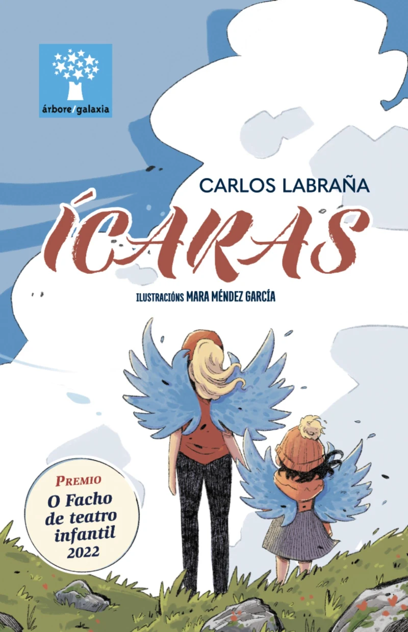 Portada: Ícaras (Premio O Facho de teatro infantil 2022)