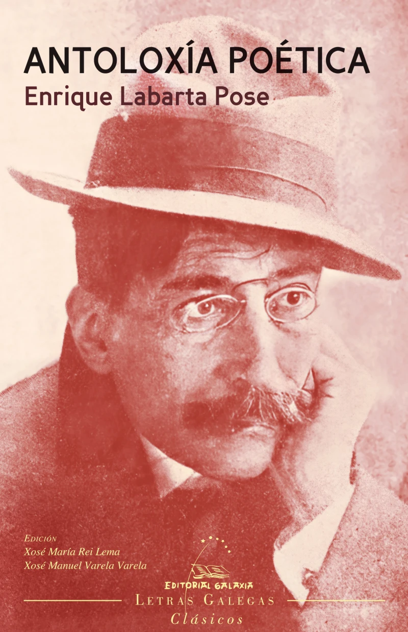 Portada: Antoloxía poética de Enrique Labarta Pose