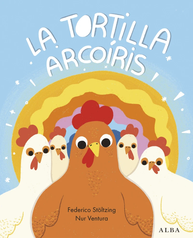 Portada: La tortilla arcoíris