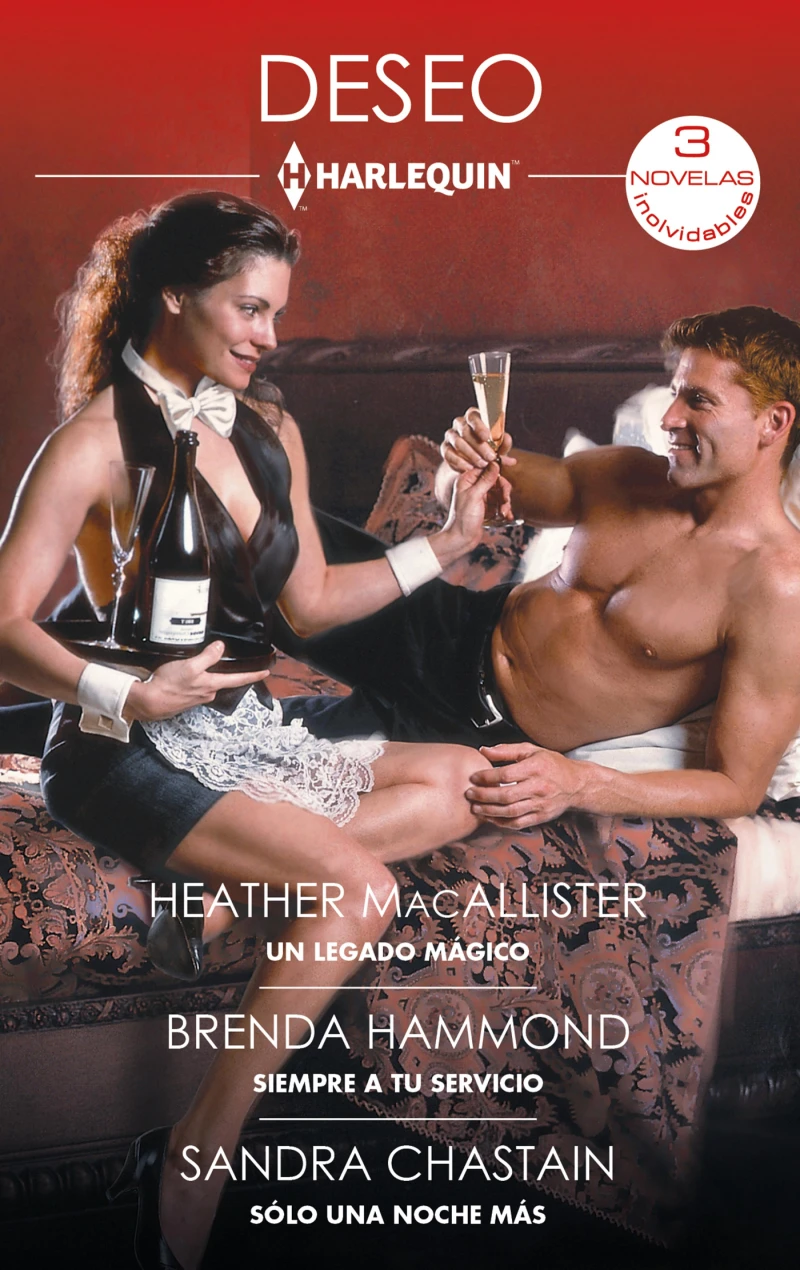 Portada: Un legado mágico - Siempre a tu servicio - Sólo una noche más