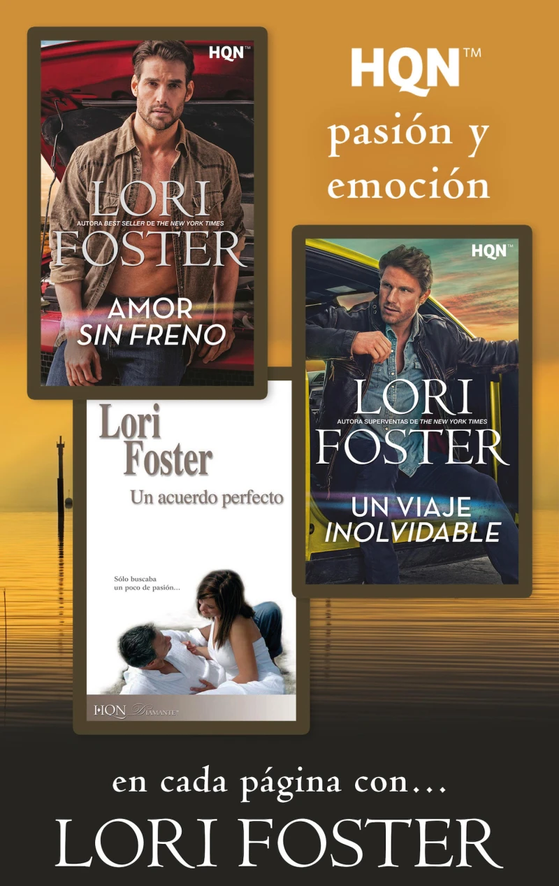 Portada: E-Pack HQN Lori Foster agosto 2023