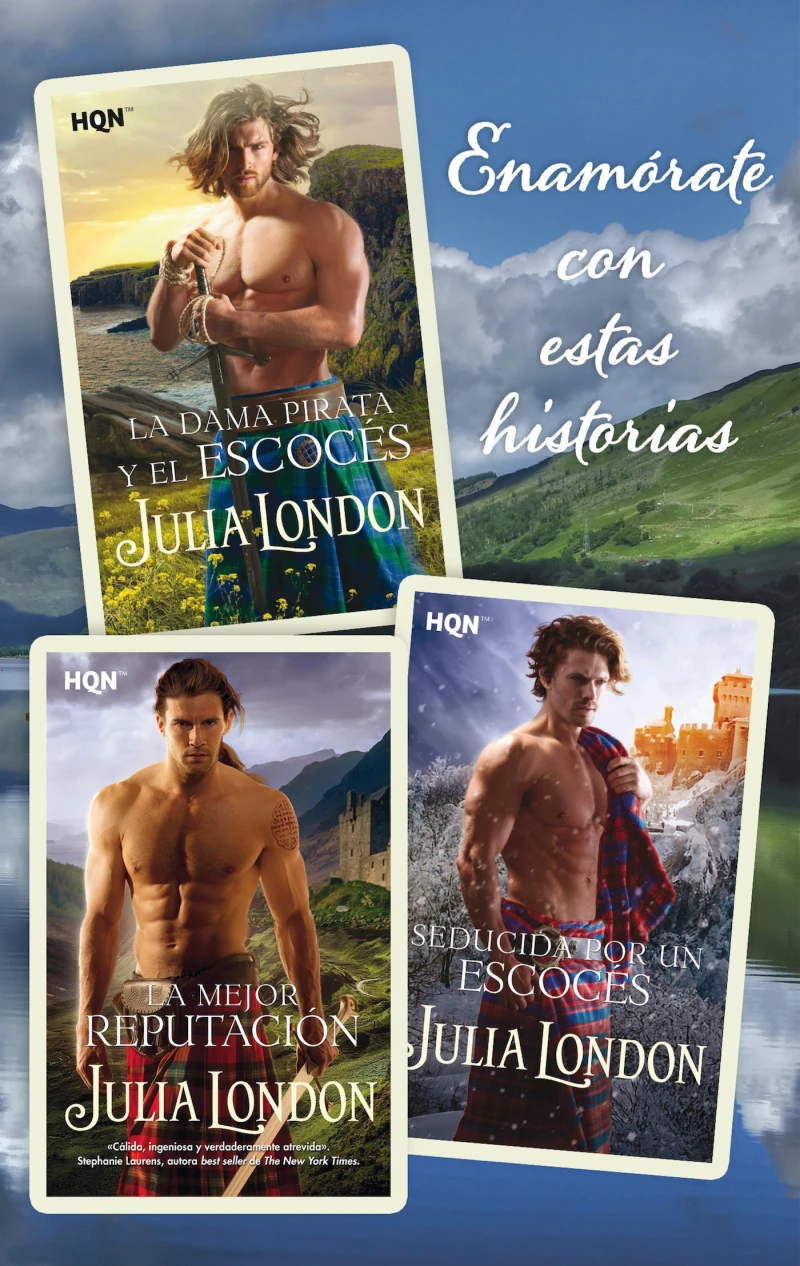 Portada: E-Pack HQN Julia London 3 julio 2023