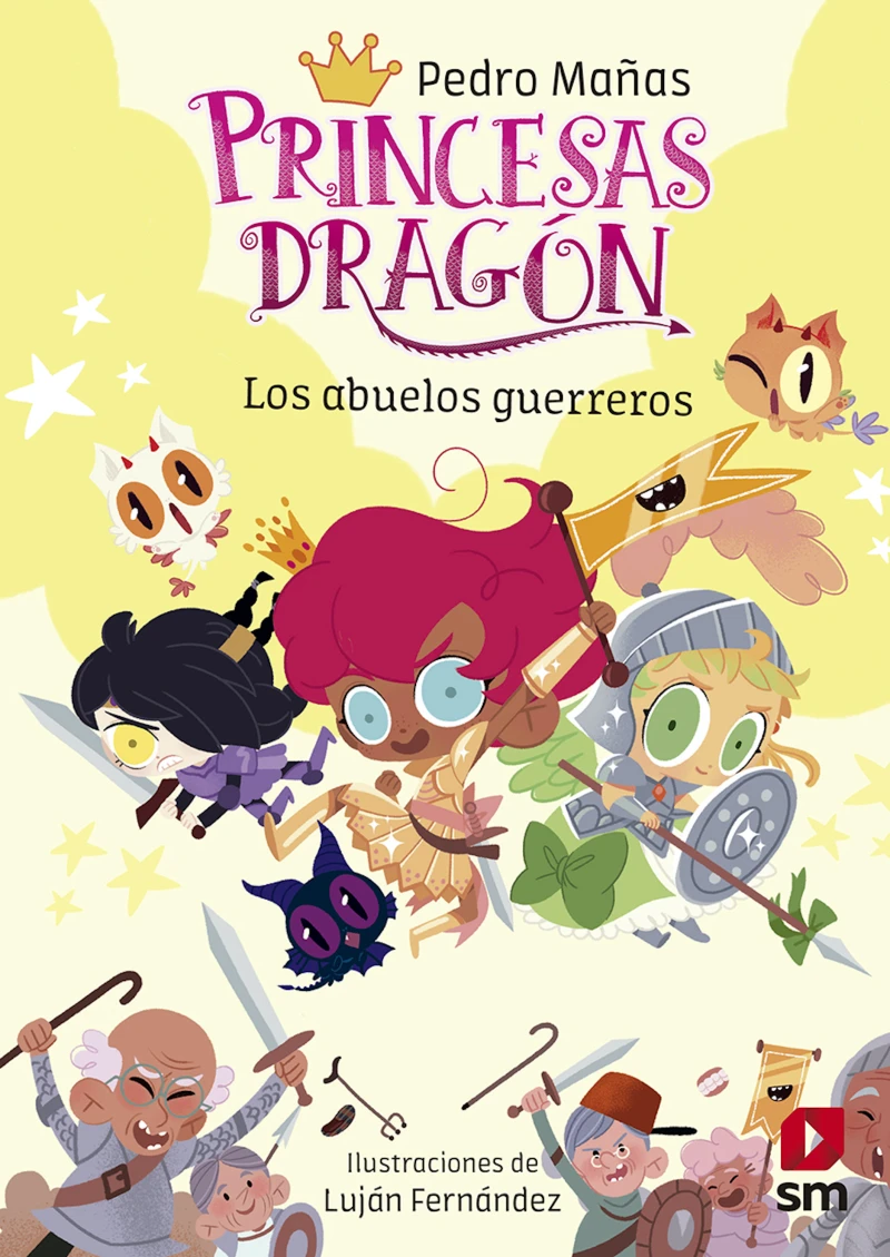 Portada: Princesas Dragón 16: Los abuelos guerreros 