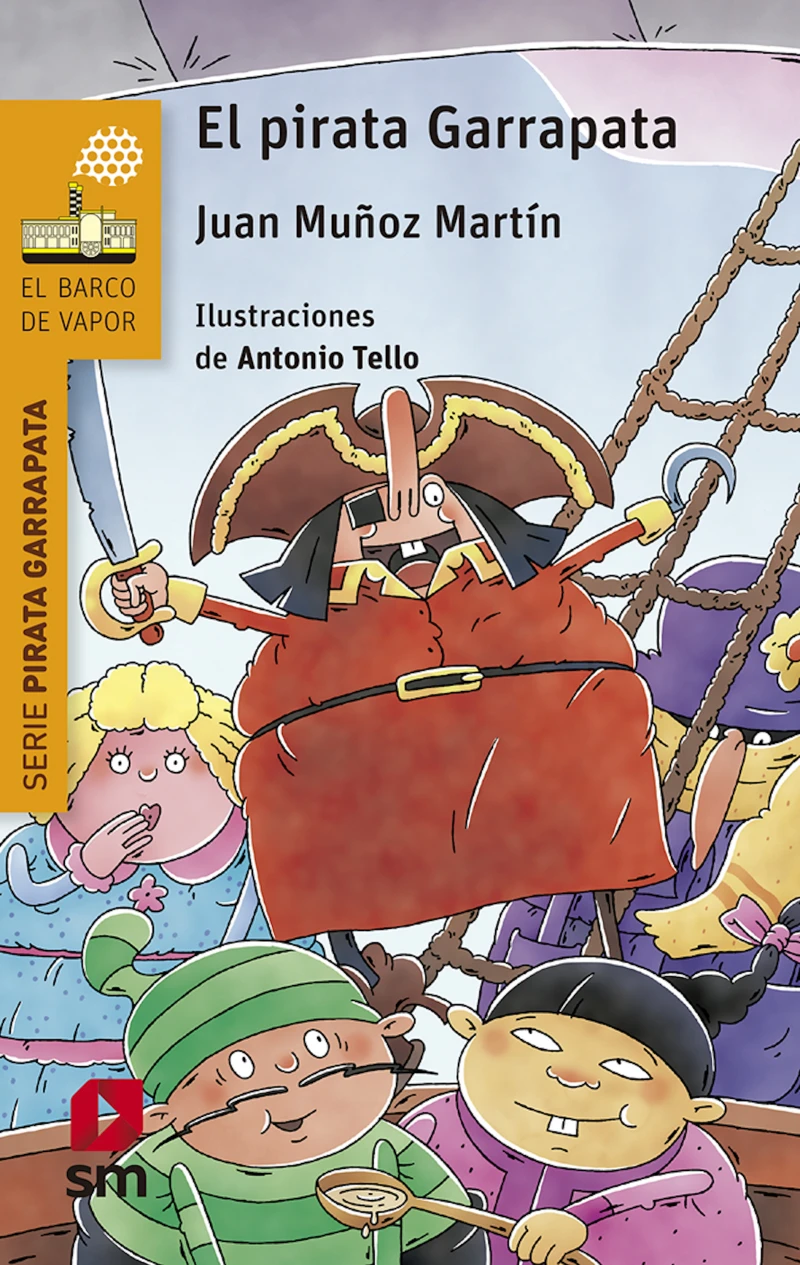 Portada: El pirata Garrapata