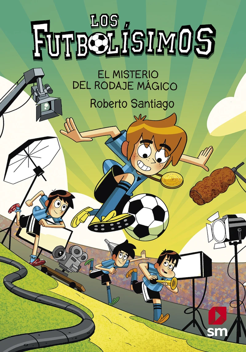 Portada: Los Futbolísimos 24: El misterio del rodaje mágico 