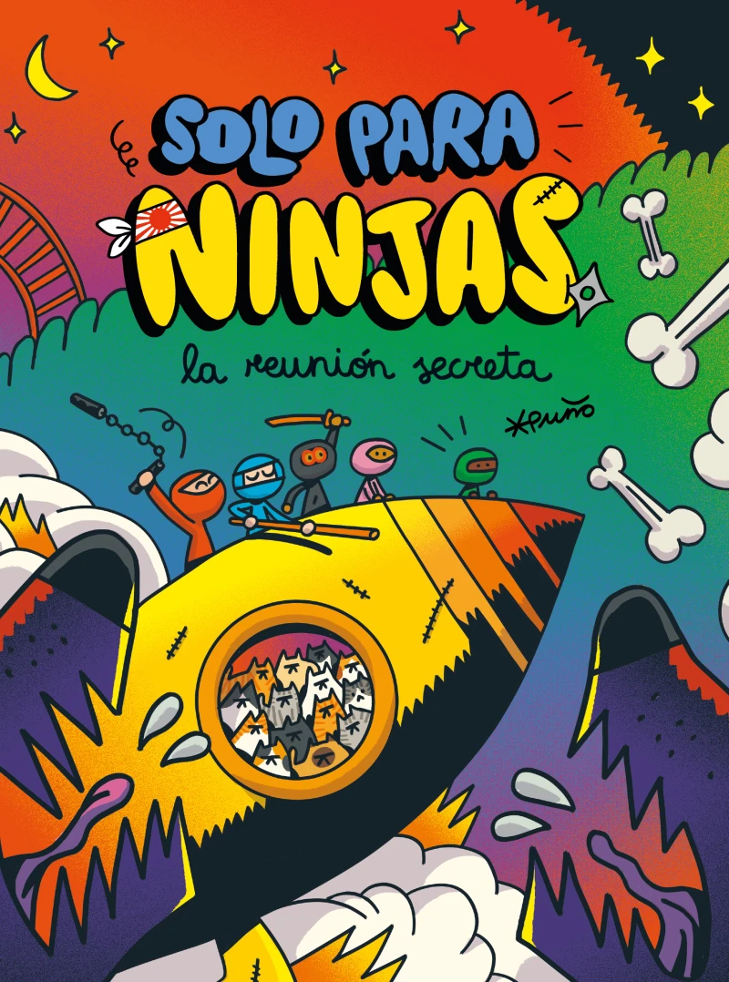 Portada: Solo para ninjas 7: La reunión secreta