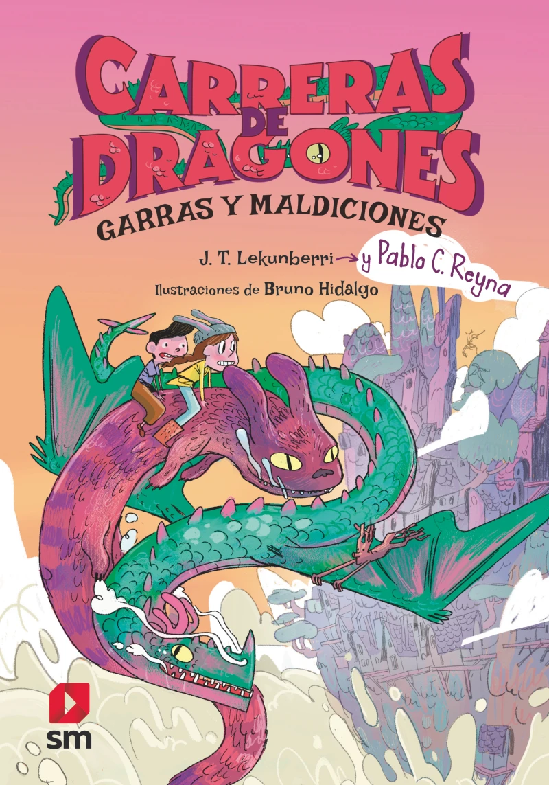 Portada: Carreras de dragones 3: Garras y maldiciones