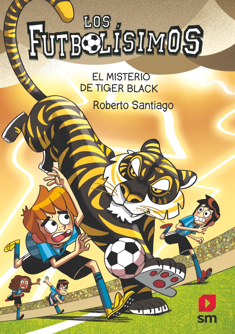 Portada: Los Futbolísimos 26: El misterio de Tiger Black